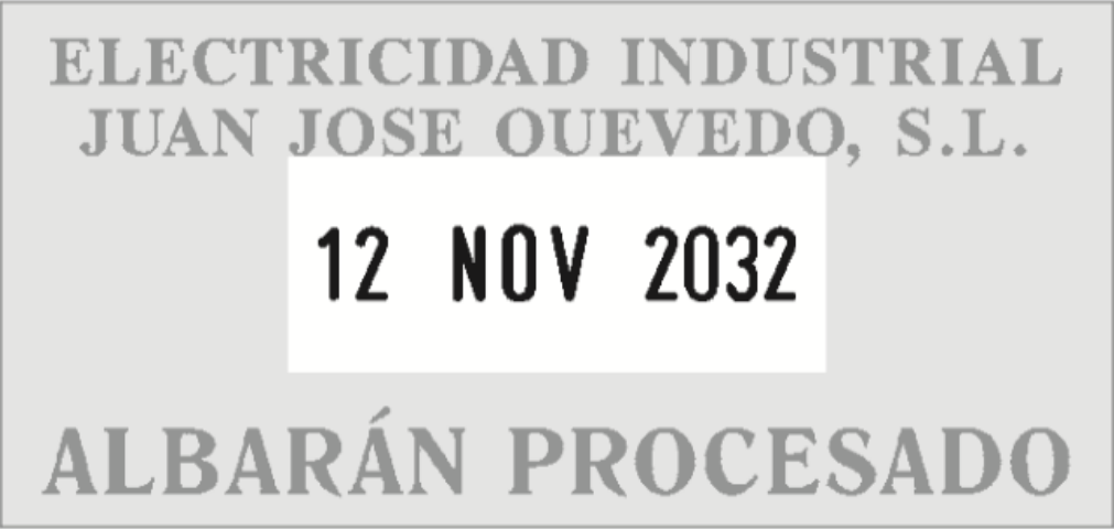 Imagen del sellado
